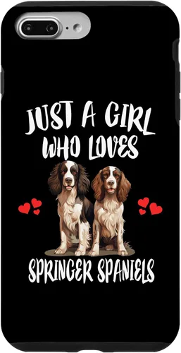 Vista 12 de Just A Girl Who Loves Springer Spaniels Dog Case for iPhone 17