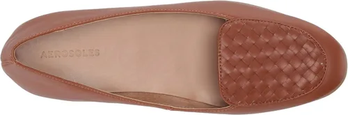 Vista 5 de Aerosoles Brielle - Zapatos planos de ballet para mujer, Beige Bronceado