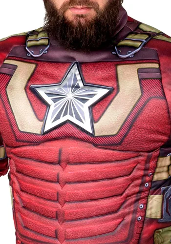Vista 7 de Disfraz deluxe para hombre de Red Guardian Thunderbolts Multicolor