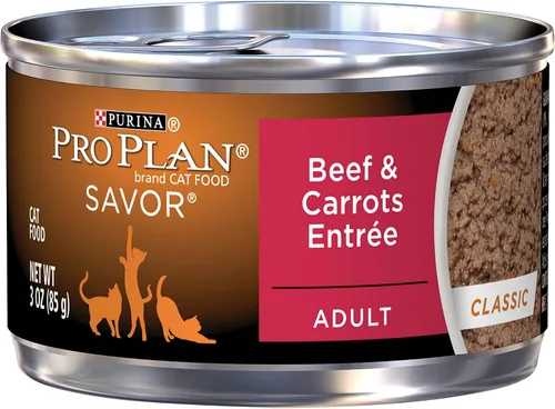 Vista 4 de Plan alimento Purina Pro húmedo para gatos, en lata, S