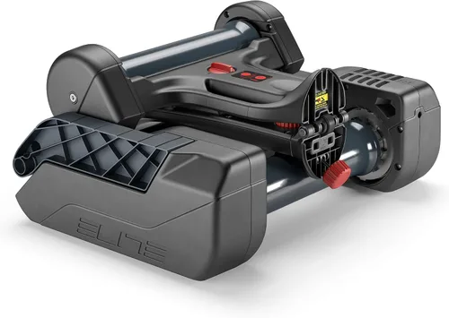 Vista 4 de Elite Nero Interactive Roller - Entrenador inteligente para bicicleta con doble volante, simulación de gradiente del 7%, conectividad ANT+