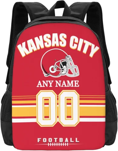 Vista 27 de Mochilas de encargo del deporte del fútbol, regalos personalizados modificados para requisitos particulares del bolso del viaje de la mochila