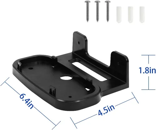 Vista 3 de Soporte de pared para ASUS ZenWiFi AX Whole-Home Tri-Band Mesh WiFi 6 System (XT8) (CT8) (XT9) AC300, soporte de pared con soporte compatible