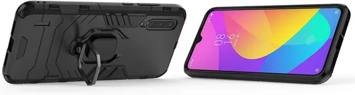 Vista 2 de Compatible con Xiaomi Mi A3 Lite, Mi 9 Lite, Mi CC9, soporte de anillo de metal con agarre a prueba de golpes
