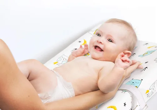 Vista 4 de BROLEX - Fundas elásticas para cambiador, funda para cambiador para bebés, niños y niñas, paquete de 2 unidades, punto de jersey, flecha y búho