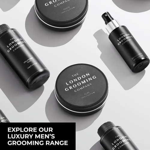 Vista 5 de The London Grooming Company Agente de peinado del cabello, espray de sal marina para hombres, 2.0 onzas líquidas, sujeción firme, acabado mate