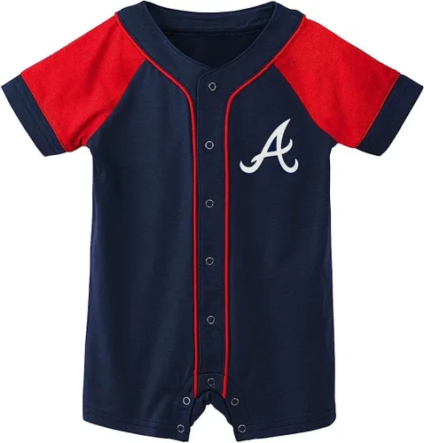 Vista 6 de Outerstuff MLB Mameluco de cuerpo entero unisex para recién nacidos y bebés de 0 a 24 meses Little Slugger
