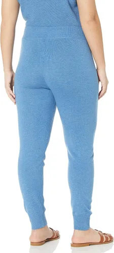 Vista 5 de The Drop Yara - Leggings de suéter acanalado sin cierre para mujer