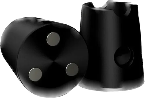 Vista 2 de Snuffer magnético de aluminio para cigarrillos y rollos de cono preollados, extintores instantáneos de cigarrillos para conos RAW (1 cada uno)