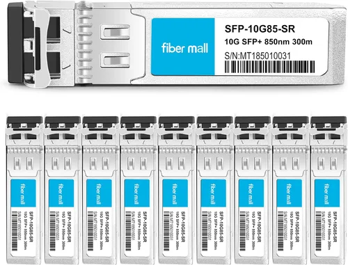 Vista 12 de SFP 10G LR para HPE ProCurve J9151A HPE Aruba J9151D J9151E J9151ECM Transceptores de Fibra Óptica 10GBASE-LR SFP+ 1310nm 10km Modo Único DOM
