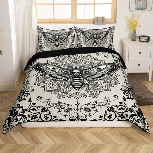 Vista 33 de Feelyou Leopard Bedding Set Twin Size, Cheetah Print Comforter Cover for Kids Boys Girls Animal Duvet Cover Safari Bedspread Cover Zipper