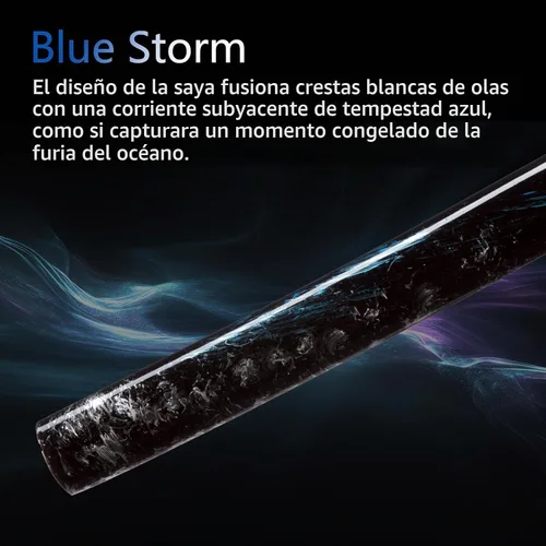 Vista 7 de Katana Sword, Handmade Samurai Sword 9260 Spring Steel - Plum Blossom Design, Full Tang & Clay Tempered - Ideal for Training, Practice, Collection &