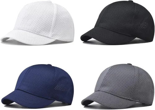Vista 92 de Gorra de béisbol de ala corta, ajustable, de ala corta, para entrenamiento, pesca, atletismo, para correr
