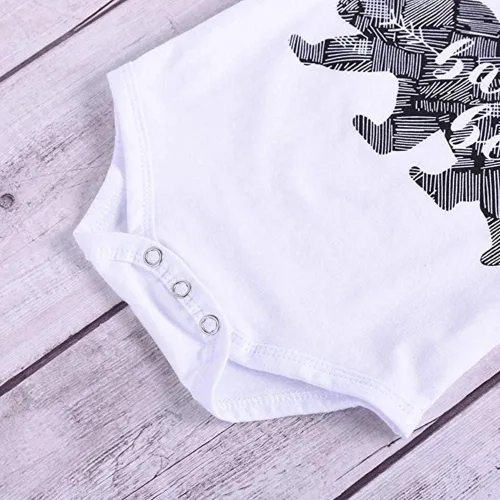 Vista 7 de Conjunto de ropa para bebés recién nacidos, conjunto de pantalones y pantalones