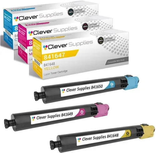Vista 183 de CS - Cartucho de tóner compatible para Ricoh C220 406046 Color negro láser Aficio SP C220 Aficio SP C220A Aficio SP C220DN Aficio SP C220N Aficio SP