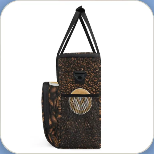 Vista 4 de cfpolar Funda de transporte para cafetera, bolsa de almacenamiento de viaje compatible con K-Mini o K-Mini Plus, estuche portátil para cafetera