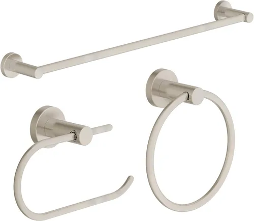 Vista 11 de Symmons 35AC3BUNDLEMB - Juego de accesorios de baño de pared de 3 piezas, color negro mate