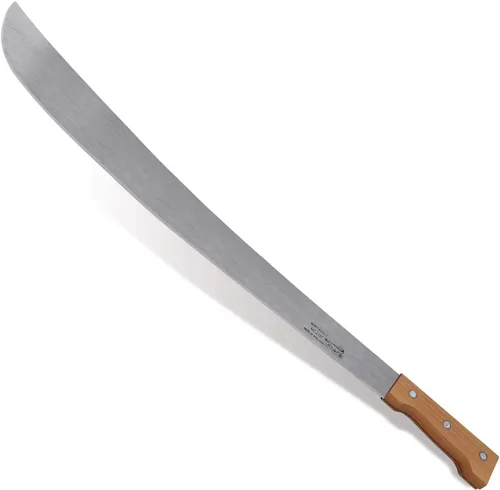 Vista 3 de BOTARO 17-CROC28-W 28" Martindale Machete Mango de Madera con Funda de Cuero