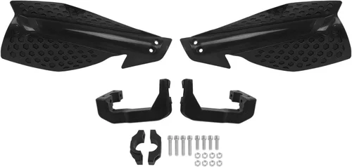 Vista 2 de Worldmotop - Barra de cepillo de repuesto universal para Yamaha Kawasaki Suzuki Honda off Road ATV Dirt Bike Motocross (negro y negro)