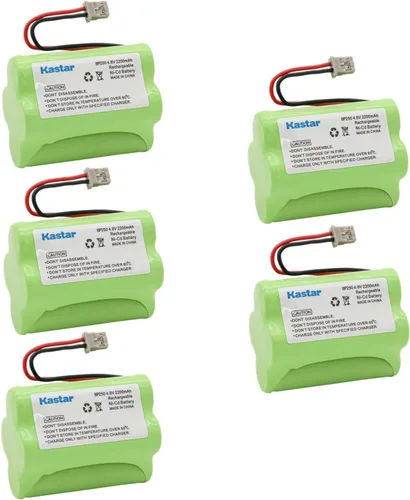 Vista 8 de Kastar Paquete de 1 batería de repuesto de Ni-CD de 4.8 V 2200 mAh para Uniden Bearcat Sportcat BBTY0356001, BP-120, BP120, BP-150, BP-180, BP180
