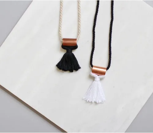 Vista 6 de TONIFUL Cordón de Nylon Negro de 1mm x 100 Yardas Cuerda de Satén para Hacer Pulseras y Joyas Cordón de Macramé Rattail Trim Collar a Granel Hilo
