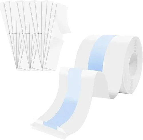 Vista 9 de Cinta adhesiva para levantamiento de senos, cinta Bob para senos grandes, copa A-G, cinta corporal transpirable, transparente