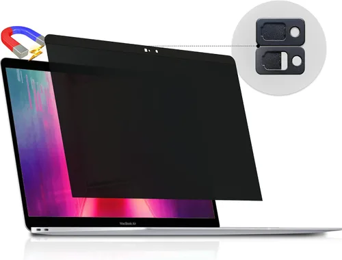 Vista 28 de Peslv Filtro de Privacidad Magnético para Macbook de 12 Pulgadas (2012-2017), Filtro Anti Luz Azul Deslumbrante Extraíble Filtro de Pantalla Mate