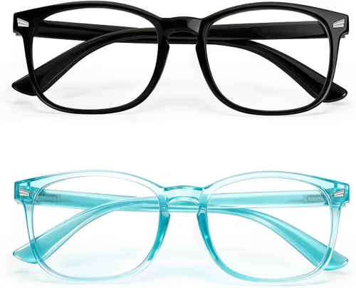 Vista 14 de Lentes de lectura para mujeres y hombres, lectores de luz azul para hombres y mujeres