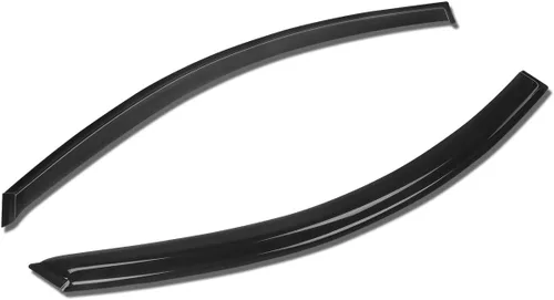 Vista 30 de Auto Dynasty 4 unidades de cinta en la visera de ventilación de ventana, deflector, protector de lluvia compatible con Nissan Maxima 2004-2008