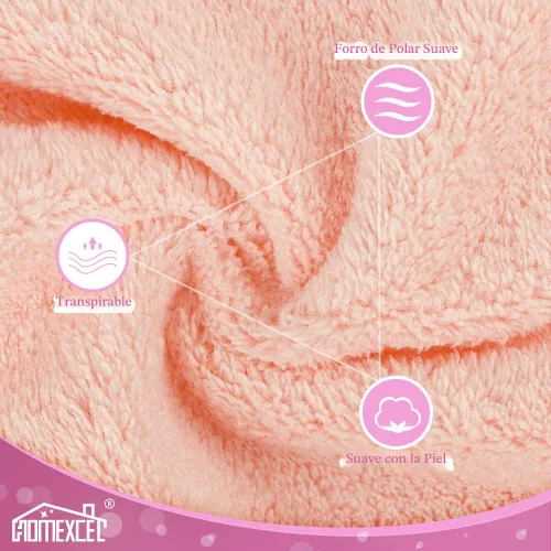 Vista 2 de HOMEXCEL Paquete de 24 paños desmaquillantes premium, paños de limpieza facial reutilizables súper suaves de 7 x 7 pulgadas con solo agua, toallas