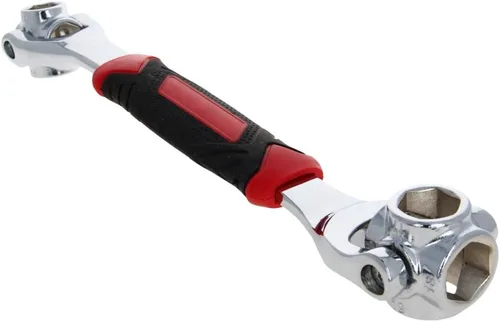 Vista 8 de Utoolmart Llave de vaso universal, herramienta multifunción con cabezal giratorio de 360 grados, herramienta de llave de 8 a 0.748 in