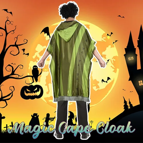 Vista 5 de Bruno Costume for Adult, Bruno Cosplay Costume Cloak Cape Halloween Robe Suit Outfit Dress up for Men Women,with Wig