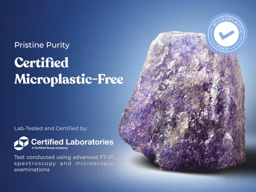 Vista 7 de EUPHERBIA Sal azul, gruesa, sal mineral rara, alto potasio, baja en sodio, natural, sin procesar, cosechada a mano, certificado Kosher