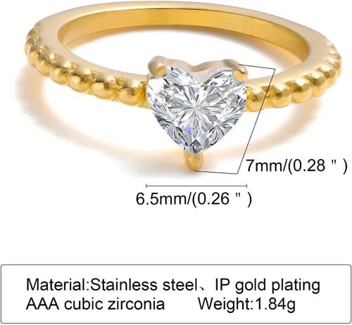 Vista 2 de Personalized Matching Rings for Couples Stainless Steel Promise Rings for Couples Set with 2 Rings Engraved Inside and Outside Ring for Men and