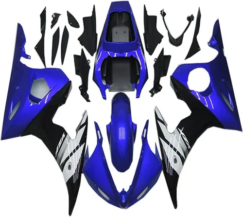 Vista 13 de Carenado para Yamaha YZF R6 2003-2005 y YZF R6S 2006-2009 (14 Nardo gris)
