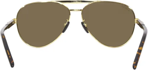 Vista 4 de Gucci GG1163S 004 GoldBrown Pilot Mens Sunglasses