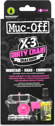 Vista 6 de Muc-Off Drivetrain Cleaner 25.4oz y X-3 máquina limpiadora de cadena con 2.5 fl oz Bio Drivetrain Cleaner