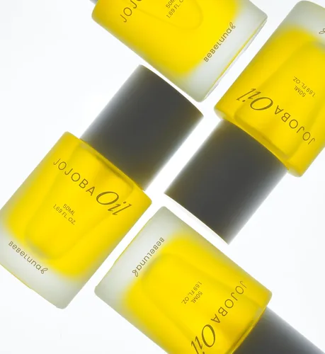 Vista 3 de BEBELUNA Aceite de jojoba puro para rostro y cuerpo, humectante 100% natural prensado en frío, aceite de masaje suave para bebés para pieles