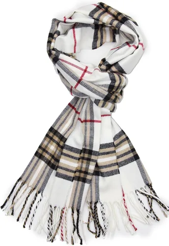 Vista 186 de Bufanda de invierno Achillea suave y cálida, de tartán, a cuadros, de cachemira, unisex