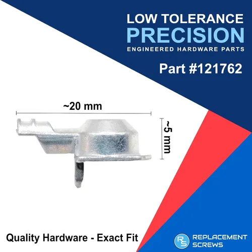 Vista 2 de ReplacementScrews Pasadores de soporte para estantes compatibles con IKEA Part 121762