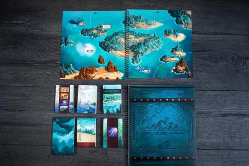 Vista 4 de Sleeping Gods: Tide of Ruin by Red Raven Games, juego de mesa de estrategia