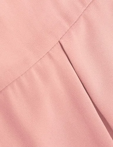 Vista 95 de Timeson - Camiseta de gasa sin mangas, blusa tipo túnica informal de doble capa para mujer