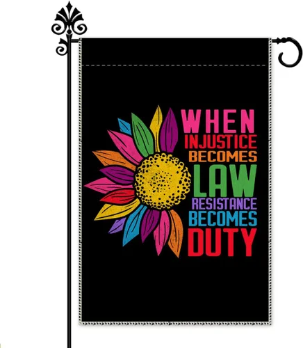 Vista 20 de Hafhue Human Kind Be Both Welcome Bandera de Jardín para Patio Exterior Decoraciones de Granja, Bandera Be Kind Regalo para Familias Amigos, Bandera
