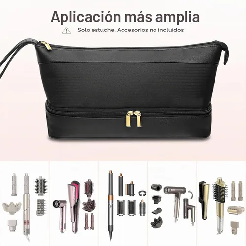 Vista 5 de Flexfusion - Funda de transporte compatible con cerámica Shark/Glam Negro