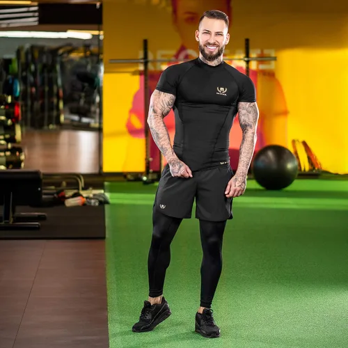 Vista 8 de MAVA - Pantalones cortos de baloncesto para hombre, pantalones cortos de entrenamiento con bolsillo y ajuste holgado, pantalones cortos de gimnasio