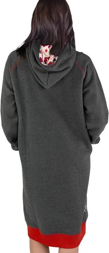 Vista 21 de Lazy One Sudadera con capucha de gran tamaño, ropa de dormir cómoda, vestido de suéter para mujer