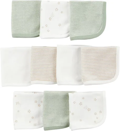 Vista 8 de Simple Joys by Carter's Juego de toallitas unisex para bebés, paquete de 10