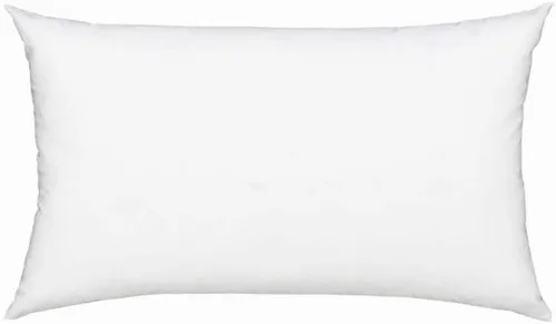 Vista 8 de Fennco Styles Relleno de almohada de fibra de poliéster blanco - Hecho en Estados Unidos (16 x 16 pulgadas redondo)