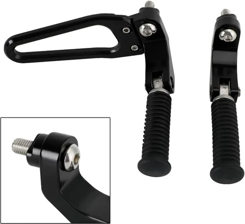 Vista 6 de Bruce & Shark Kit de montaje de estribera de pasajero de pedal trasero para BMW R18 2020-2022