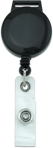 Vista 4 de Bob Jones University Bruins Logo Lanyard Retractable Reel Badge ID Card Holder